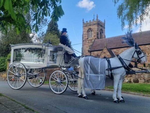 Horse Drawn Funeral Manchester - Fallon Funeral Directors